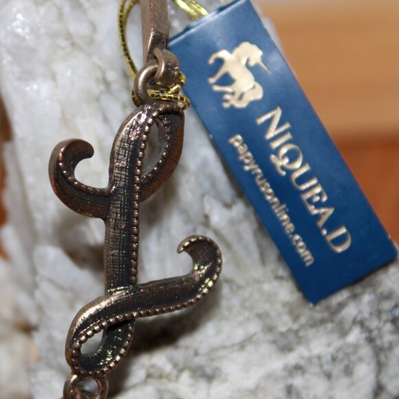 Niquea.D Initial Metal Bracelet - Picture 2 of 5